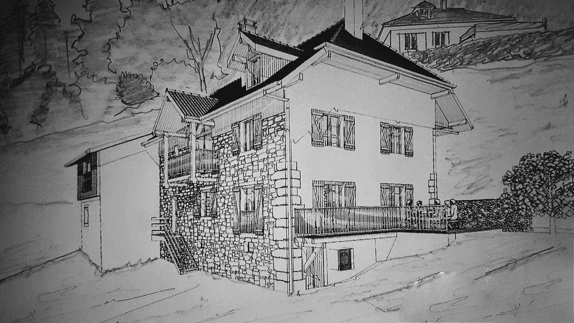 croquis gite